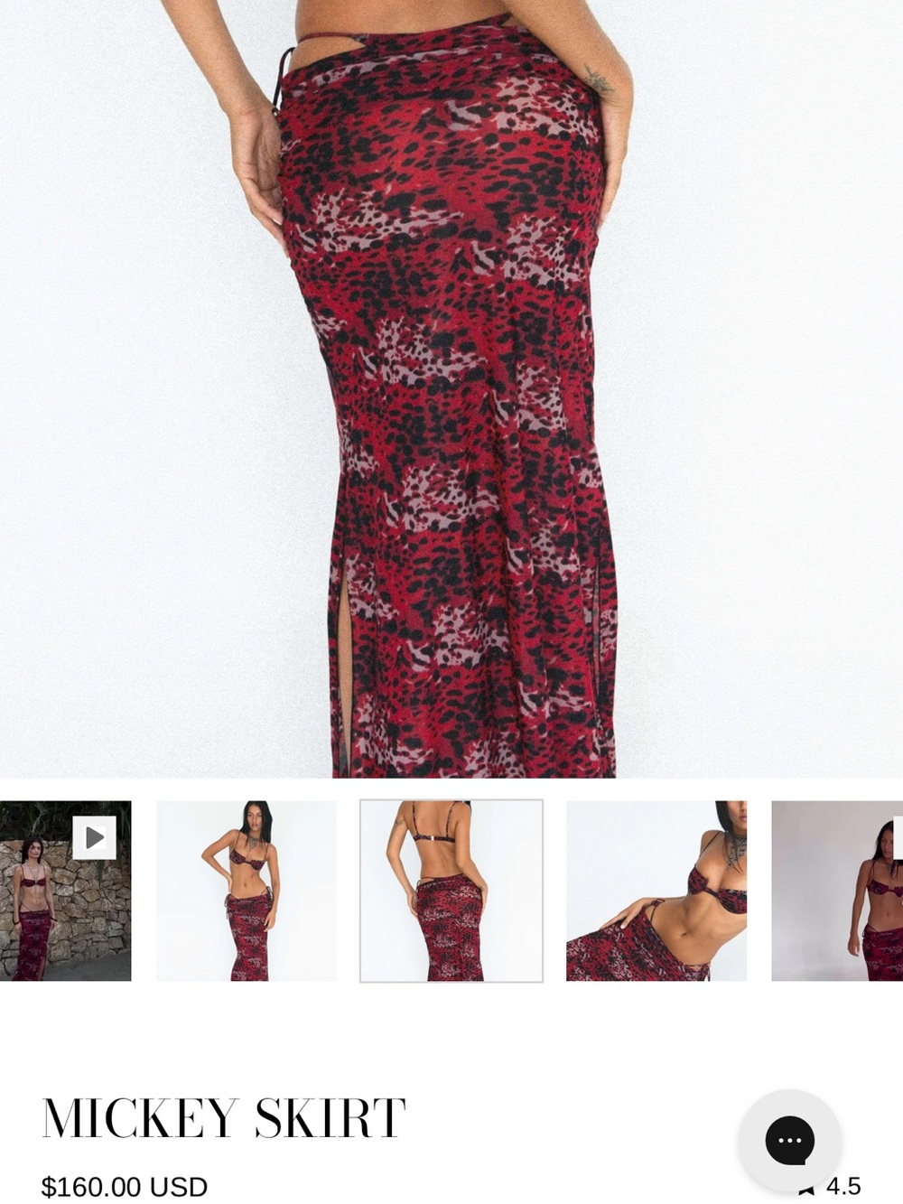 Indah Mickey Skirt
